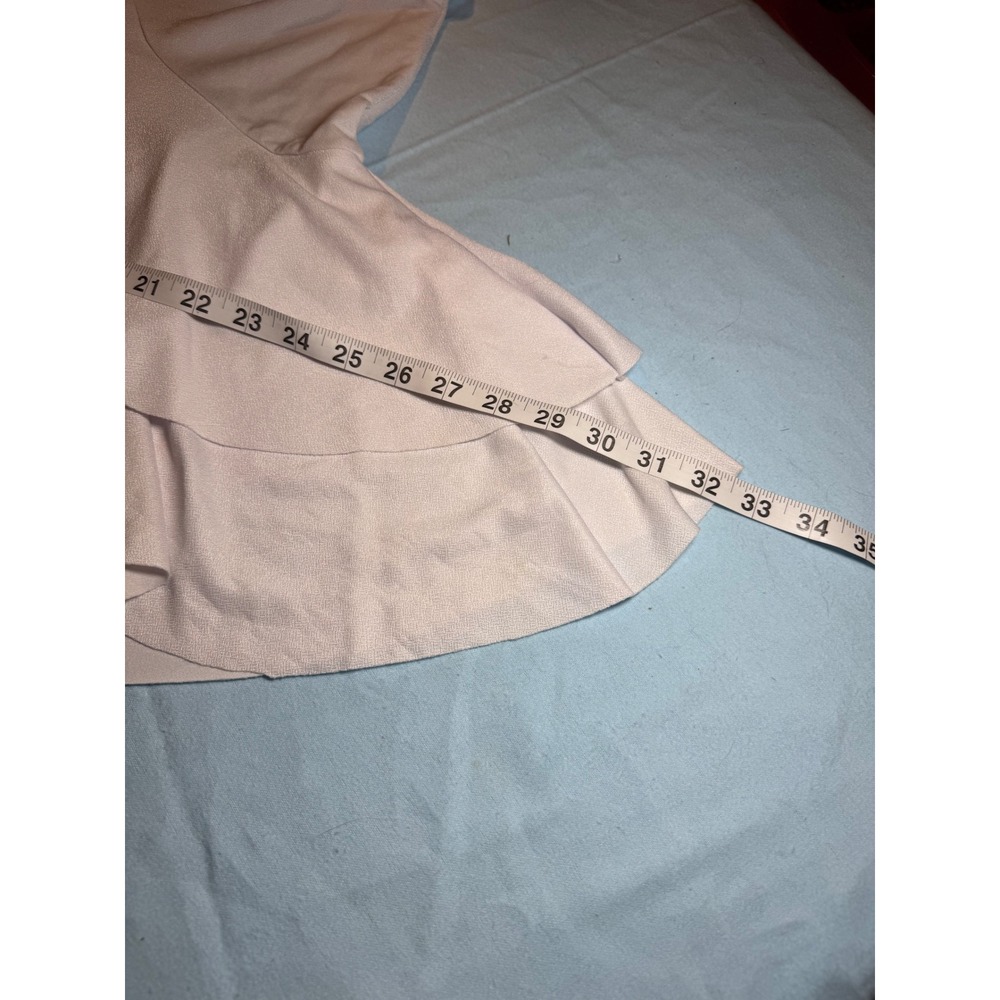 PrettyLittleThing White Fishtail Midi Dress V-Neck Double Strap Bodycon NEW - Picture 8 of 9